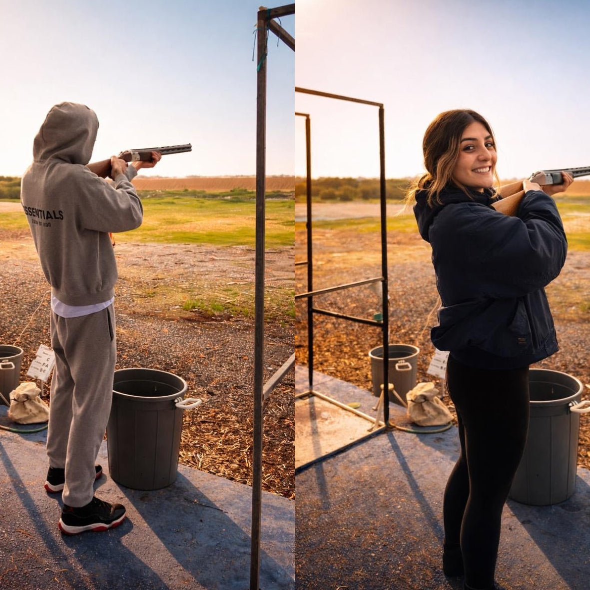 AYIA NAPA REGION: SEA CAVES & CLAY PIGEON SHOOTING ACTIVITY